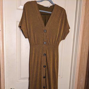 Lush button dress